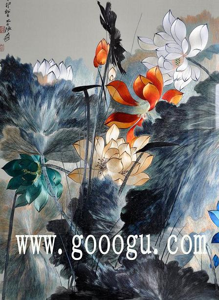 球友会官方入口精品，高档刺绣屏风