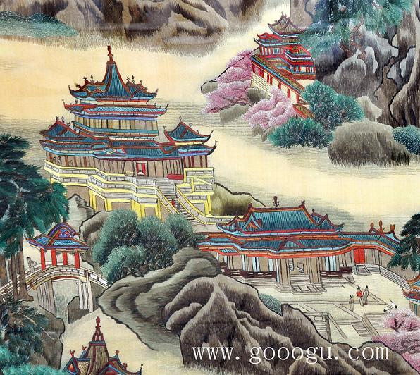 蓬莱仙境细节特写!