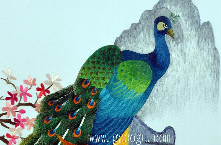 精品球友会官方入口孔雀图、颜色搭配均匀、细节过渡平稳！