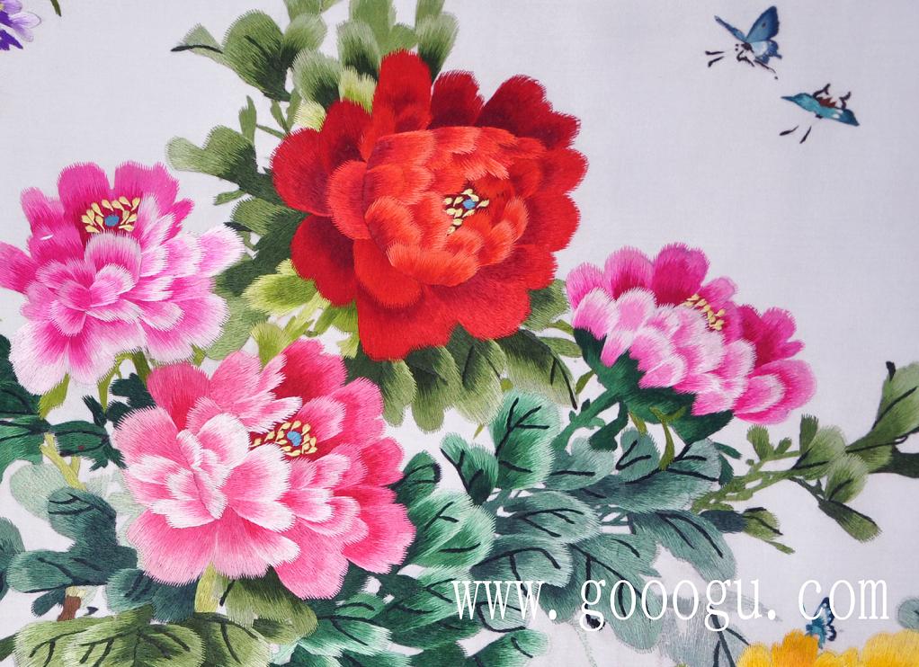 精品的绣工、做工精细