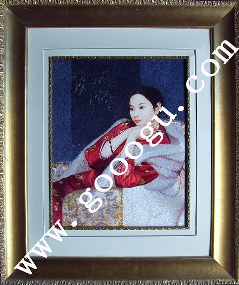  球友会官方入口  苏州刺绣  人物刺绣画  球友会官方入口精品