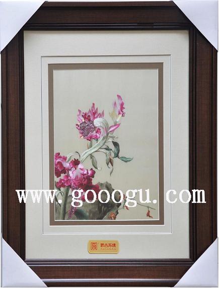 球友会官方入口精品，郎士宁仙萼长春图，鸡冠花